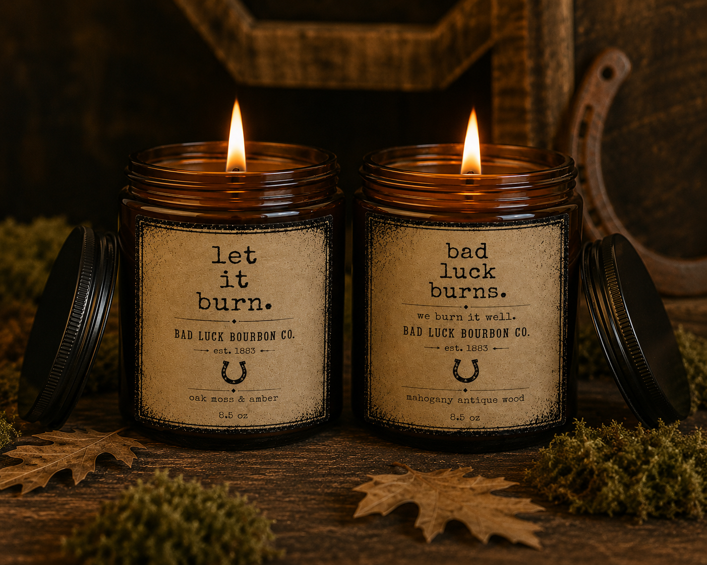The Bad Luck Candle Collection