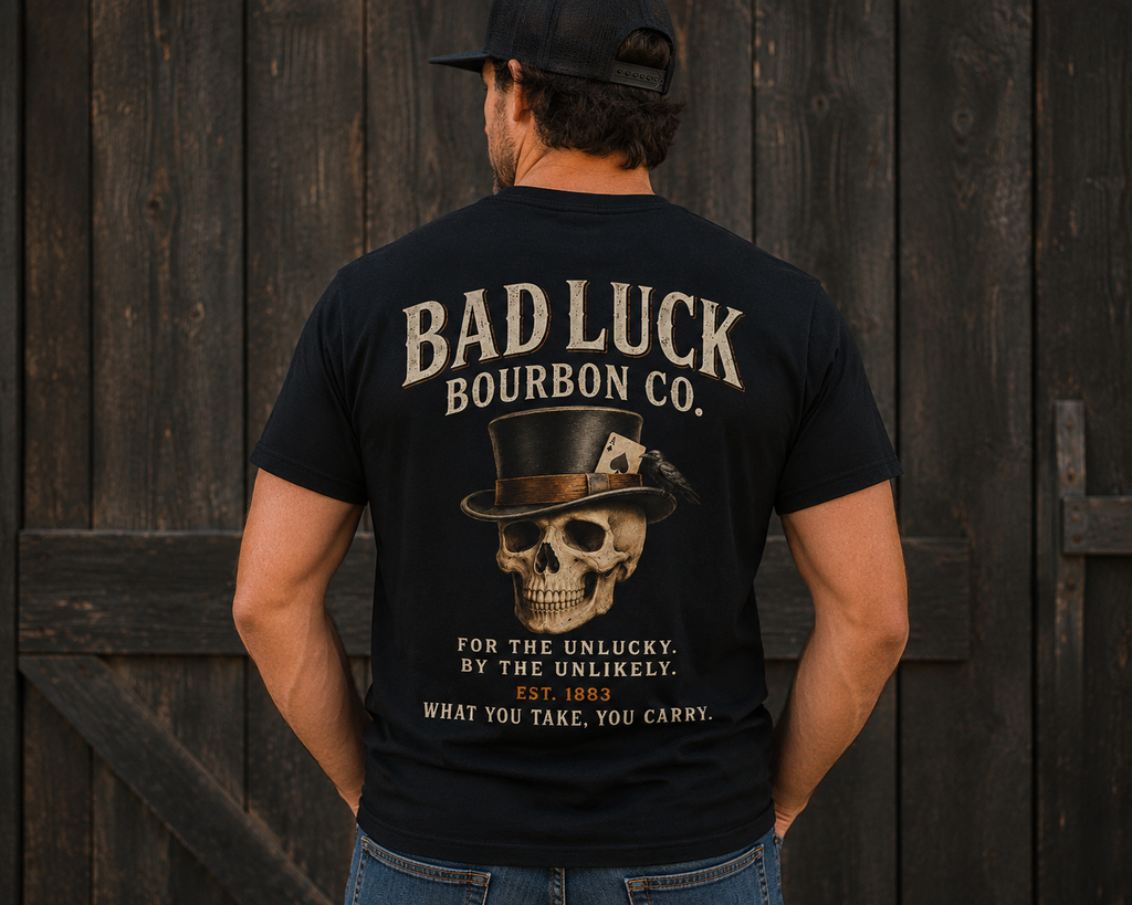 Bad Luck Bourbon Co. Heritage Tee