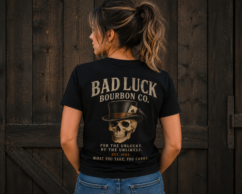 Bad Luck Bourbon Co. Heritage Tee
