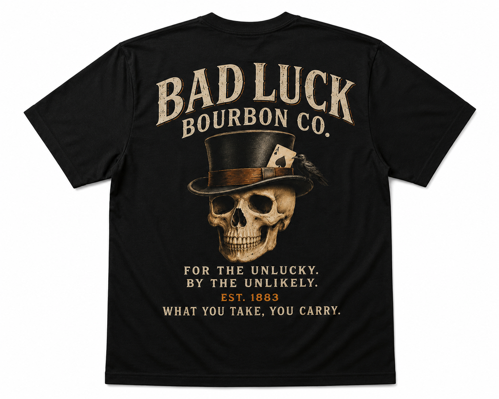 Bad Luck Bourbon Co. Heritage Tee