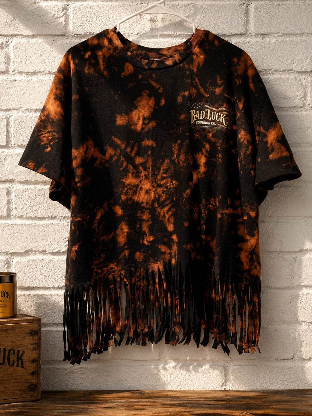 Bad Luck Bourbon Co. – Handmade Heritage Fray Tee