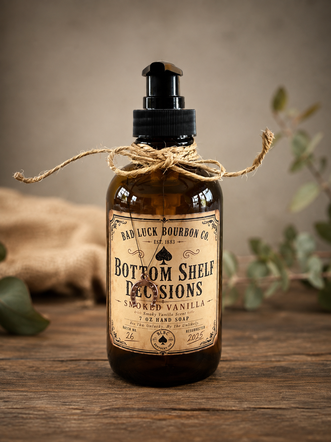 Bottom Shelf Decisions | Smoked Vanilla Hand Soap