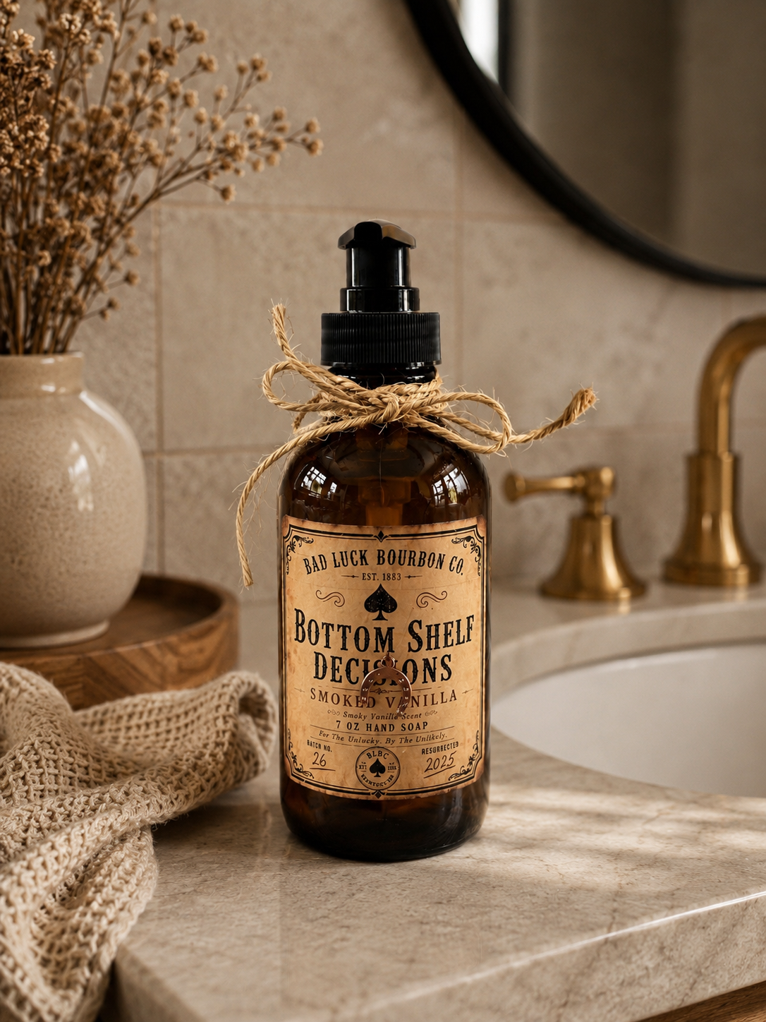 Bottom Shelf Decisions | Smoked Vanilla Hand Soap