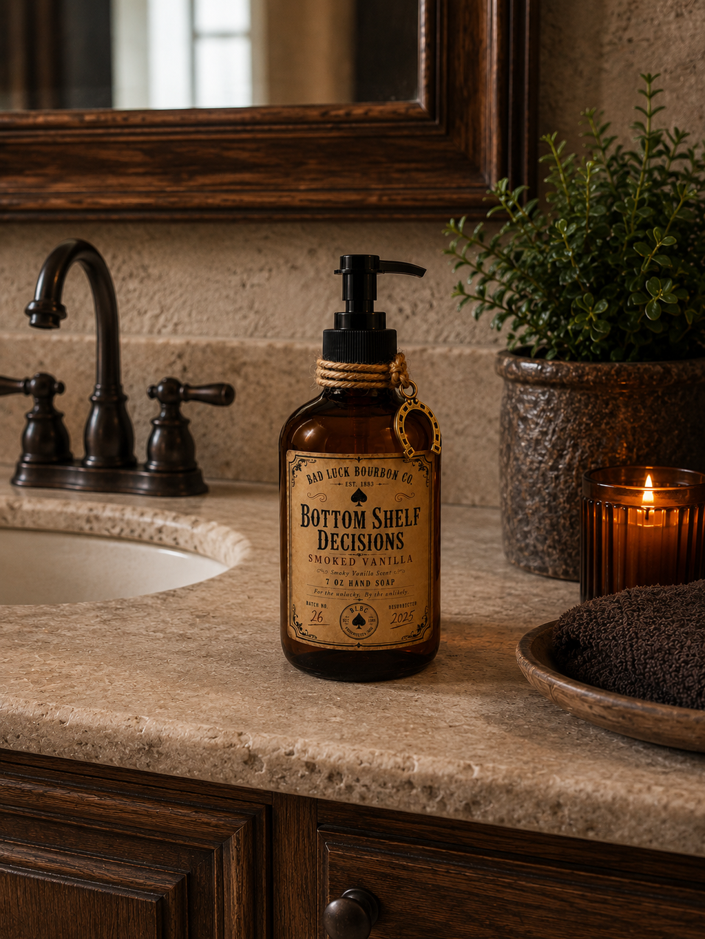 Bottom Shelf Decisions | Smoked Vanilla Hand Soap