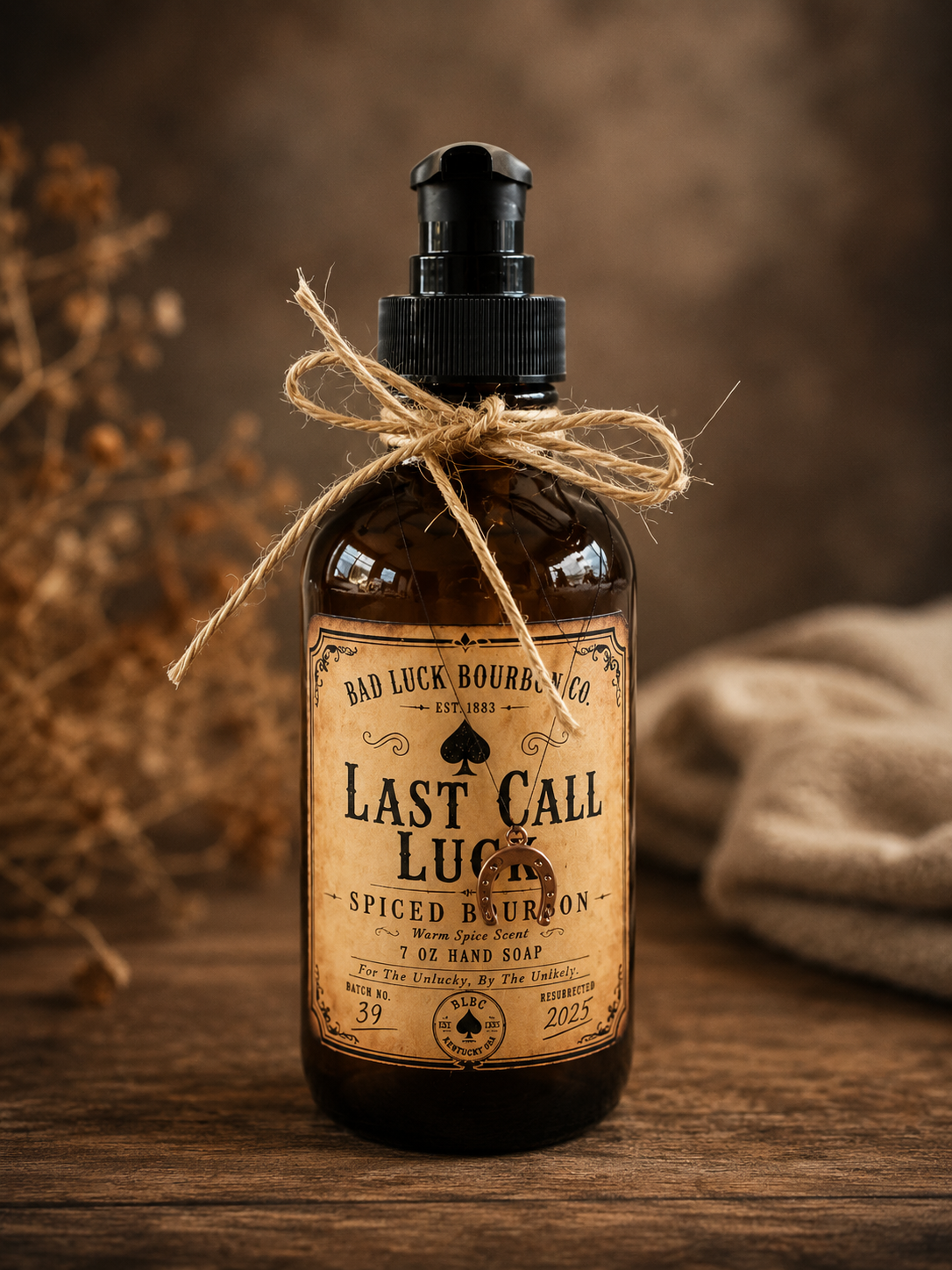 Last Call Luck | Spiced Bourbon Hand Soap