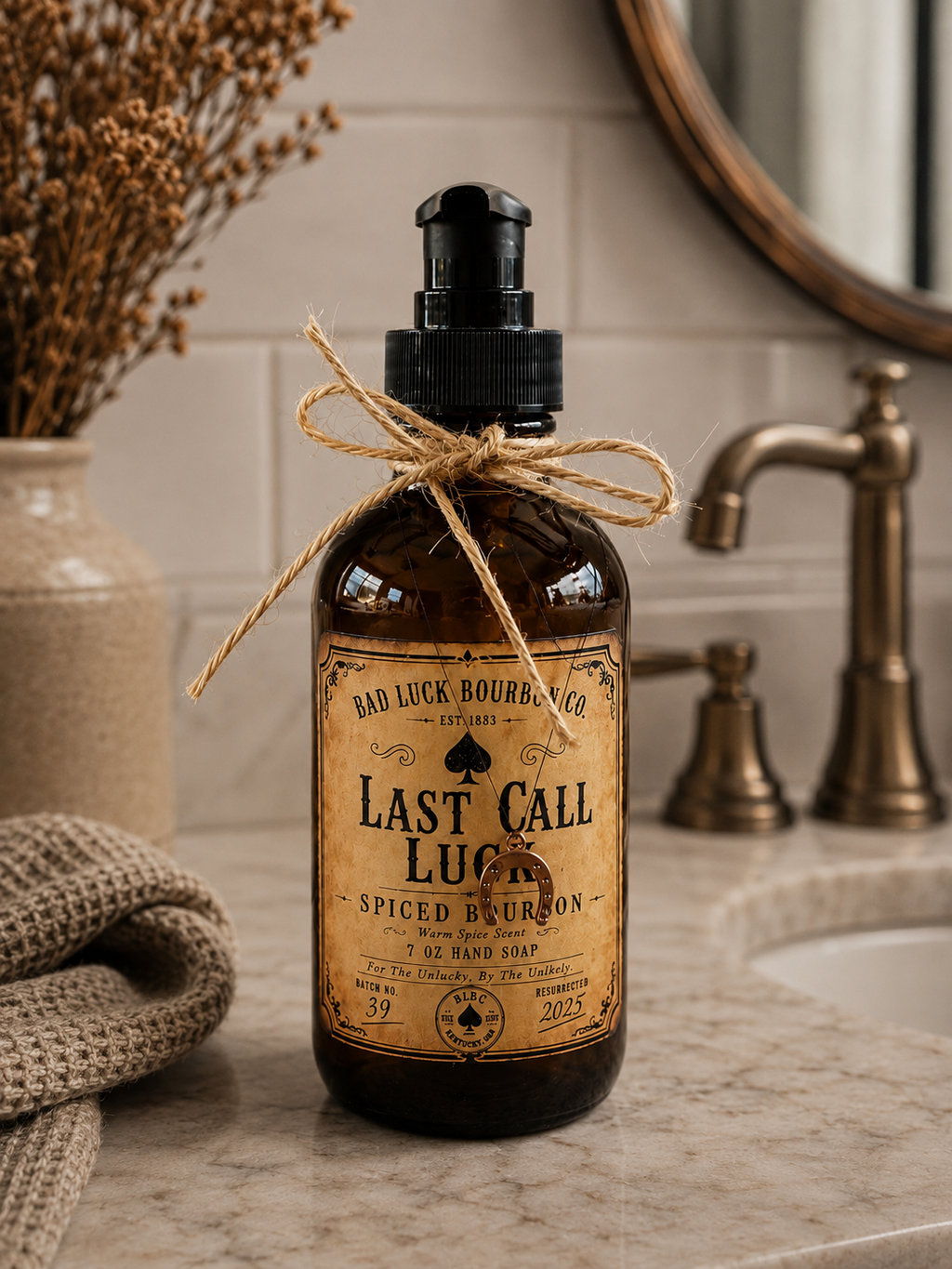 Last Call Luck | Spiced Bourbon Hand Soap