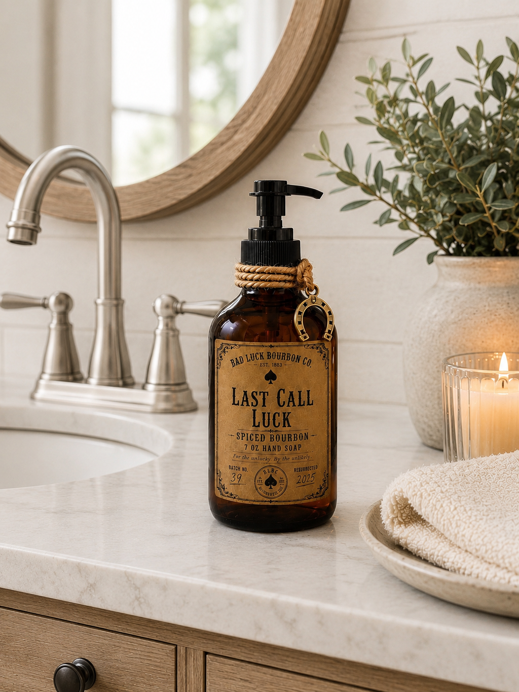 Last Call Luck | Spiced Bourbon Hand Soap