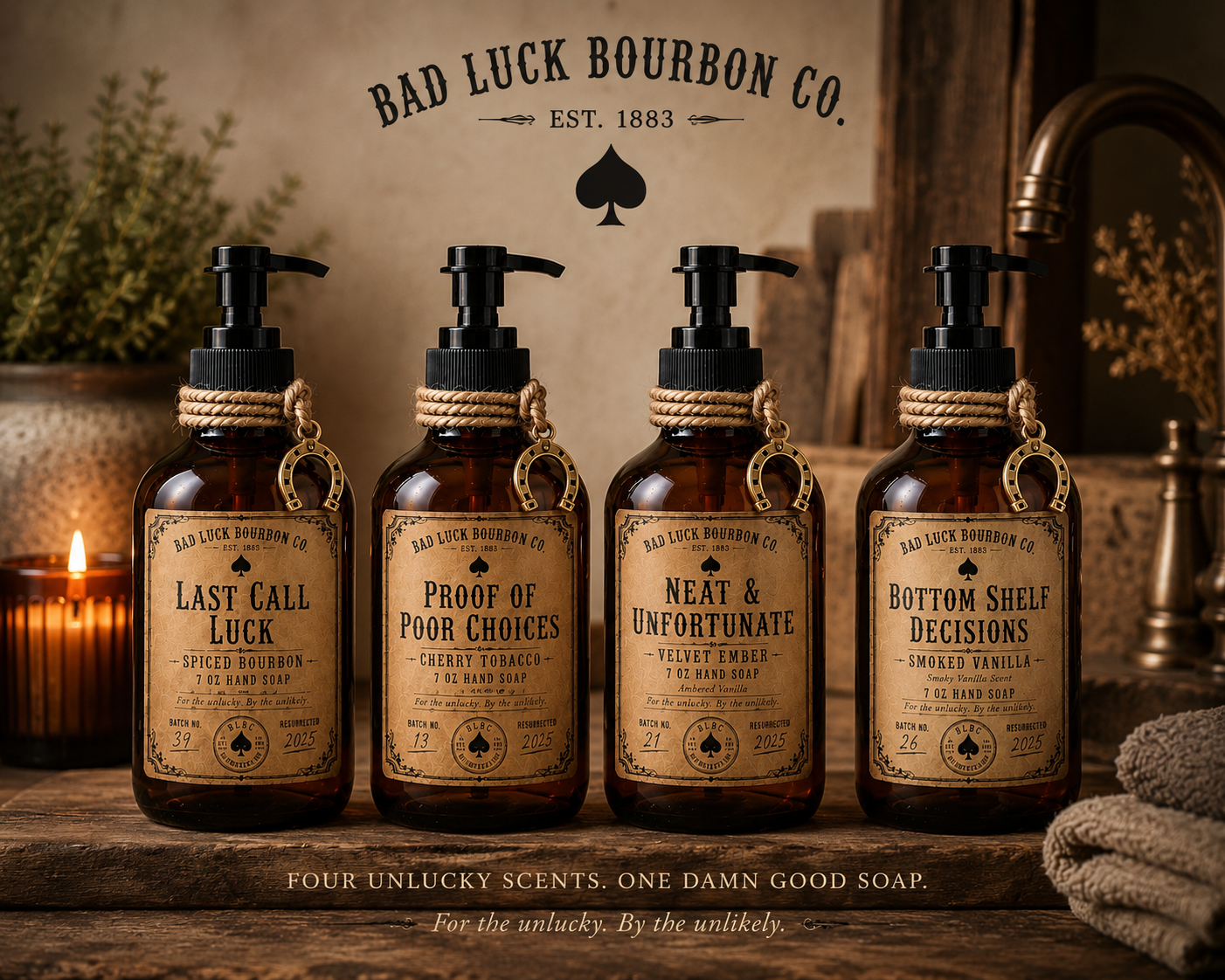 Bottom Shelf Decisions | Smoked Vanilla Hand Soap