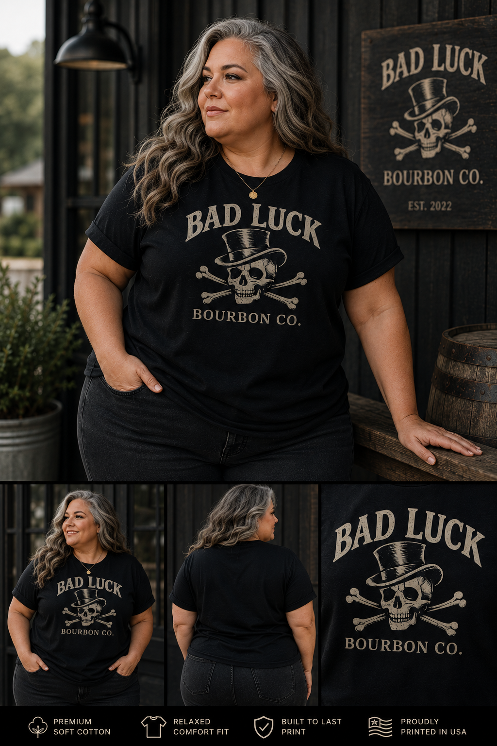 Bad Luck Bourbon Co.™ Signature Tee