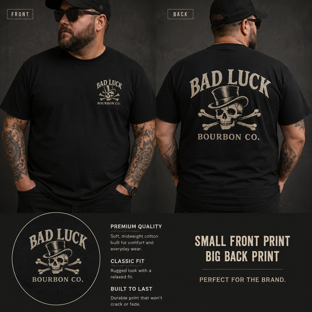 Bad Luck Bourbon Co.™ Signature Tee